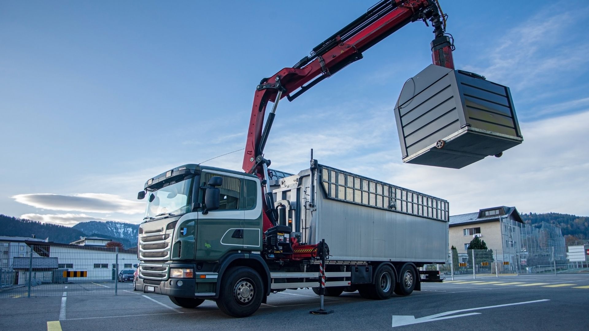 הובלה עם מנוף